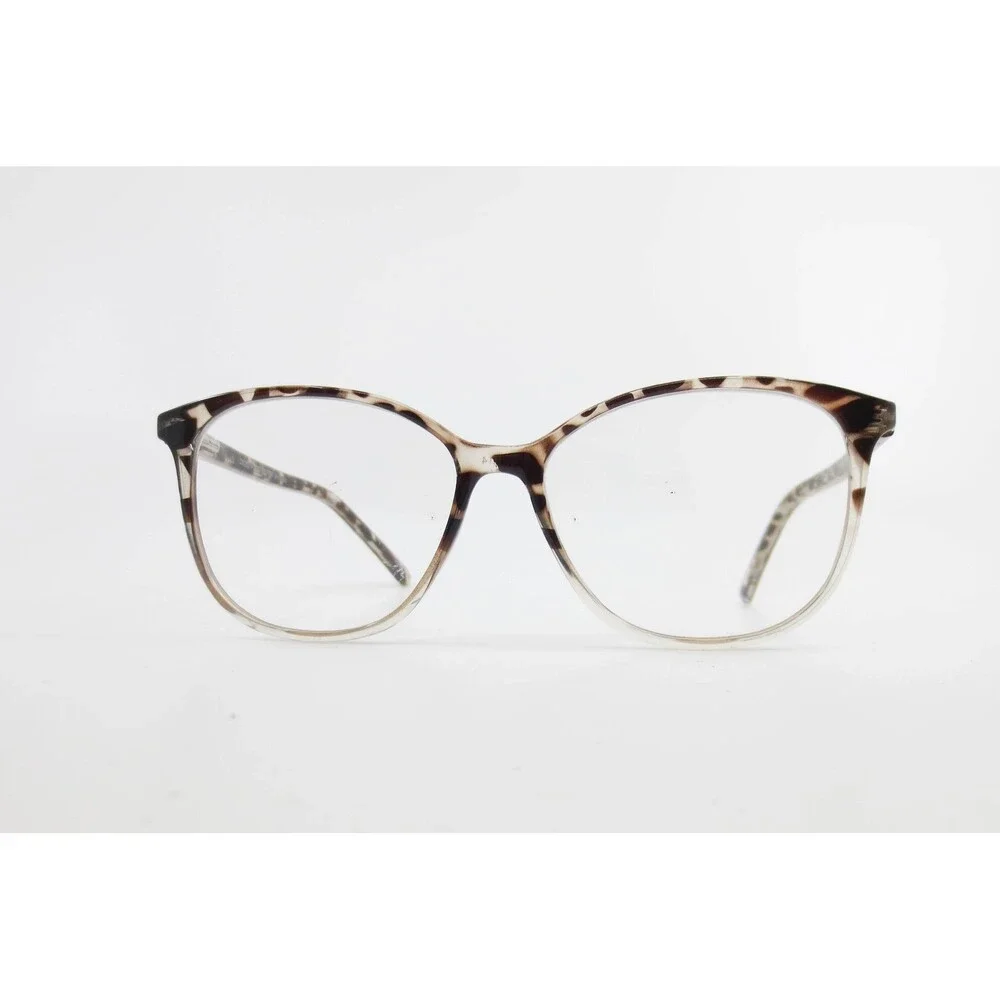 Chelsea Morgan CM 20218 Eyeglasses Tortoise Pewter Cat Eye Frames 54-14-140